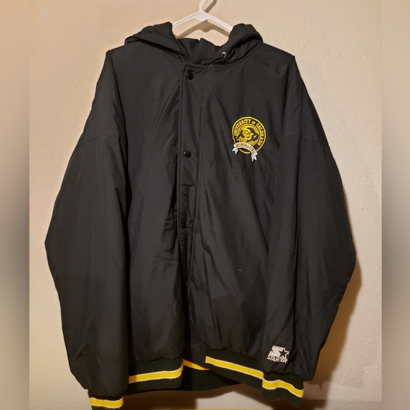 STARTER Jackets & Coats Ncaa Colorado Buffaloes Stitched Starter Jacket Brand Starter Size